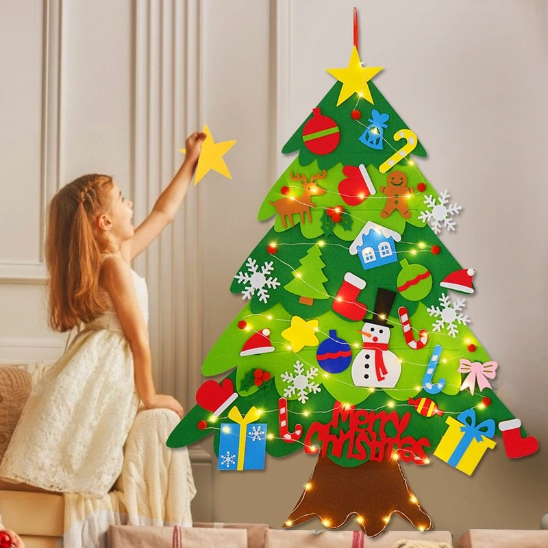 ReSet Kids DIY Felt Christmas Tree 