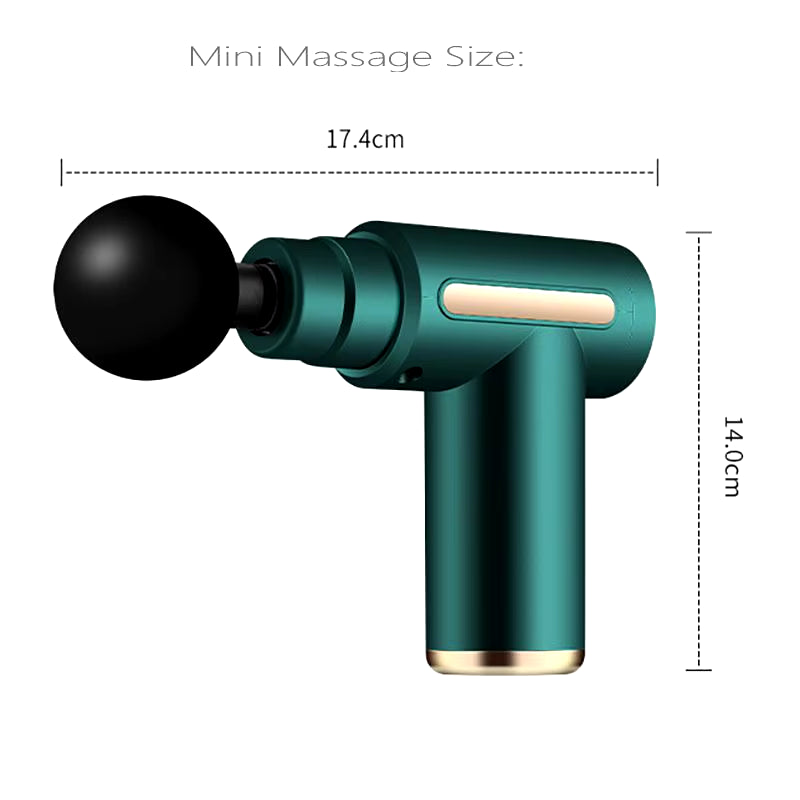 Deep Tissue Muscle Fascial Massage Gun Handheld for Body Back and Neck Leg