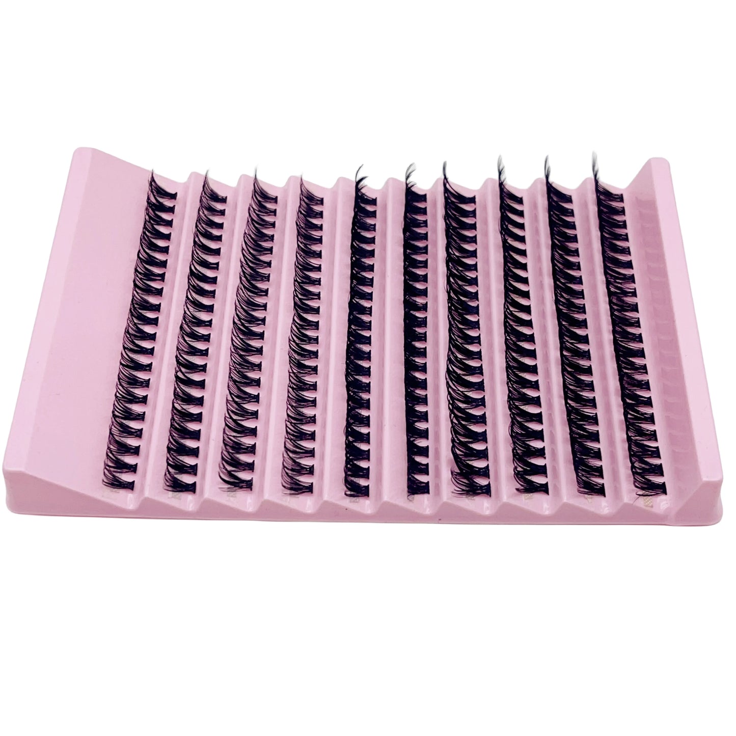 Individual Lashes 8-16Mm 200Pcs Cluster Lashes Natural Look Mixed Tray DIY Eyelash Extension Volume Lash Clusters Eyelashes Long