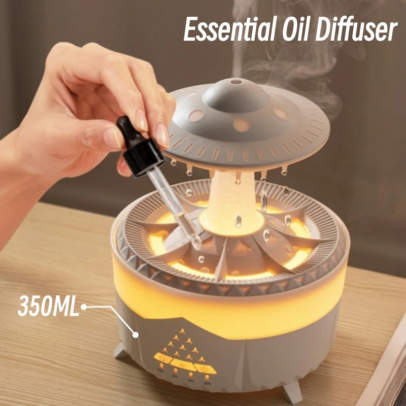 Raindrop Ultrasonic Air Humidifier 