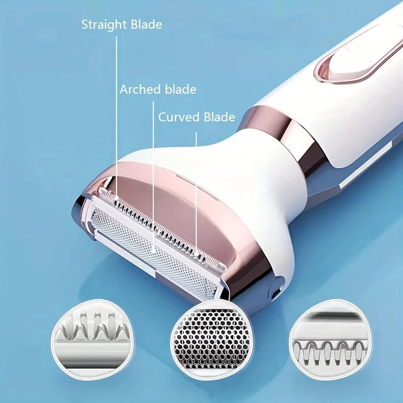 Say goodbye to unwanted hair with our 4-in-1 Electric Women Shaver! 💖✨ Perfect for painless grooming, this cordless trimmer is the ultimate gift for every woman who loves smooth skin! #BeautyEssentials #GroomingGoals