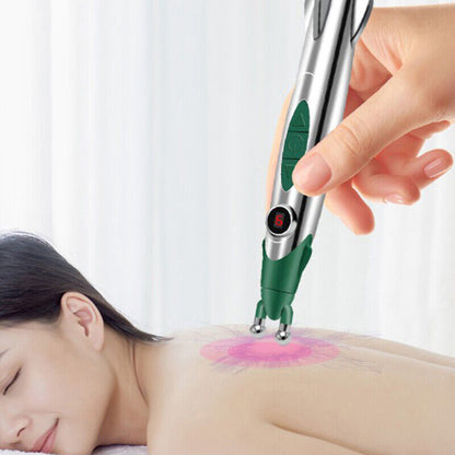 Electric Massage Pen – Muscle & Acupuncture Therapy for Instant Relief ✨