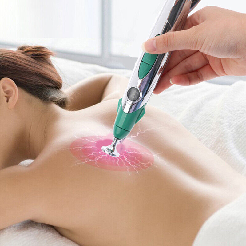 Electric Massage Pen – Muscle & Acupuncture Therapy for Instant Relief ✨